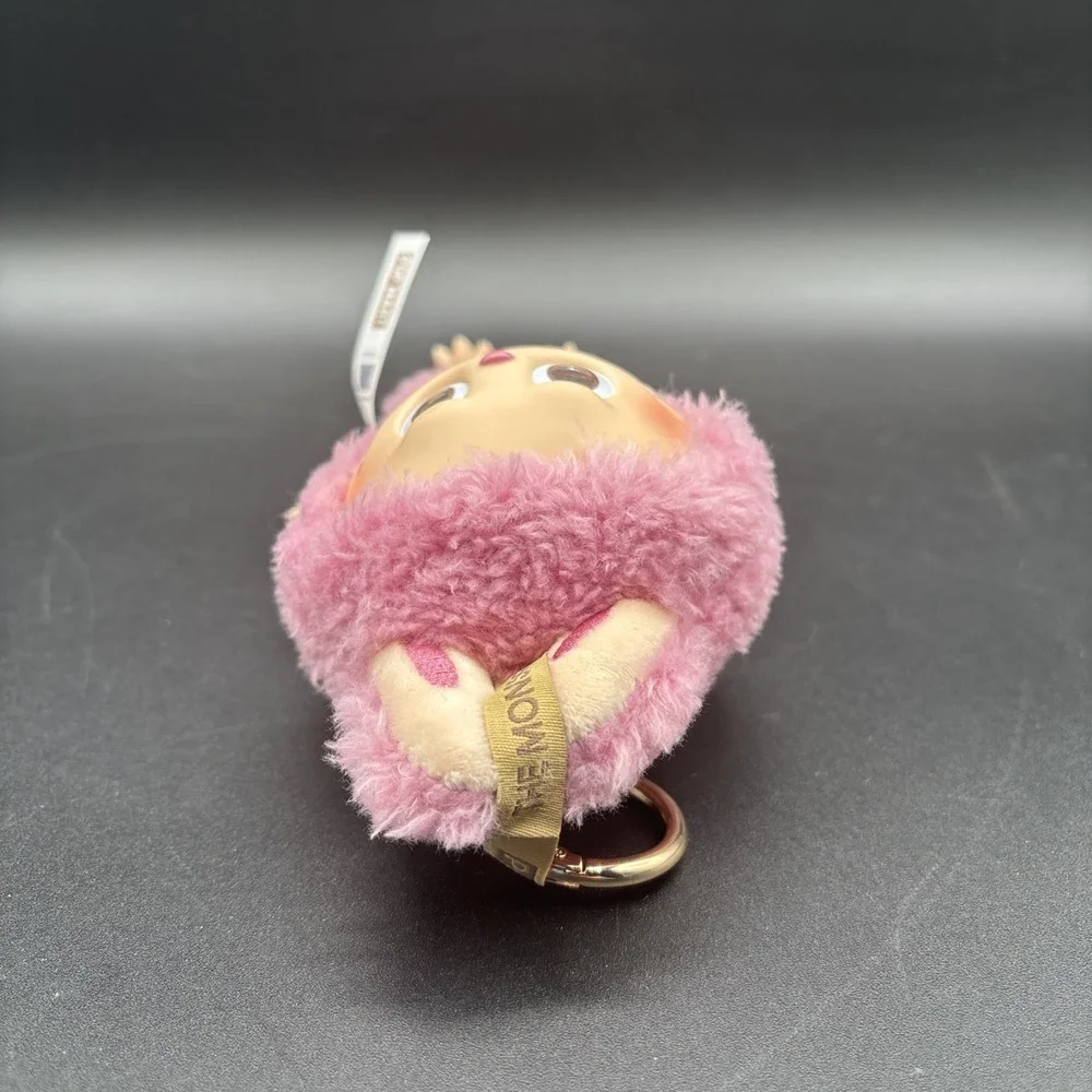 POP MART Labubu The Monsters Exciting Macaron Plush Pendant Lychee Berry w/ Card